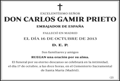 Carlos Gamir Prieto